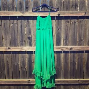 Vintage 1970s chiffon maxi